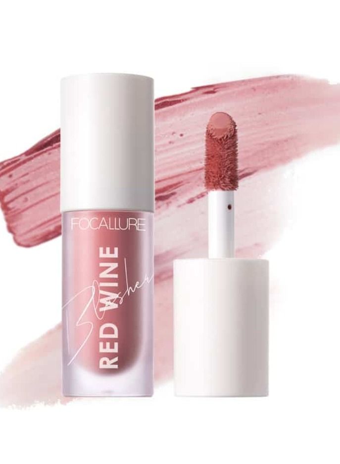 FOCALLURE Red Wine Blusher FA-89 #B01 - Image 1