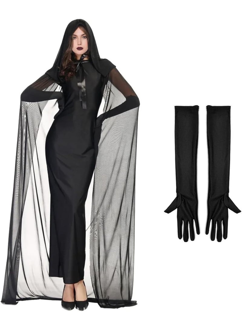 Jorunb Halloween Ghost Bride Costume Vampire Costumes Women Halloween Costume Witch Vampire Dress Adult Costumes Carnival Cosplay Halloween Costume Party - Image 2