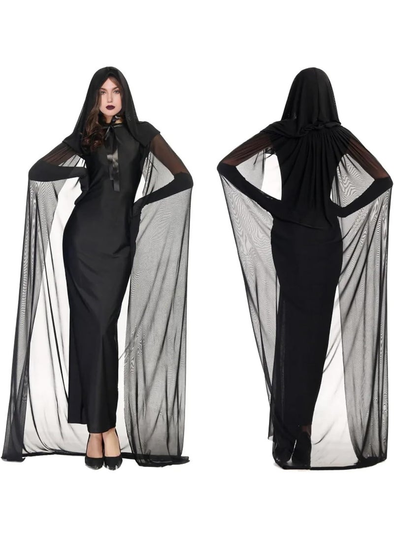 Jorunb Halloween Ghost Bride Costume Vampire Costumes Women Halloween Costume Witch Vampire Dress Adult Costumes Carnival Cosplay Halloween Costume Party - Image 3