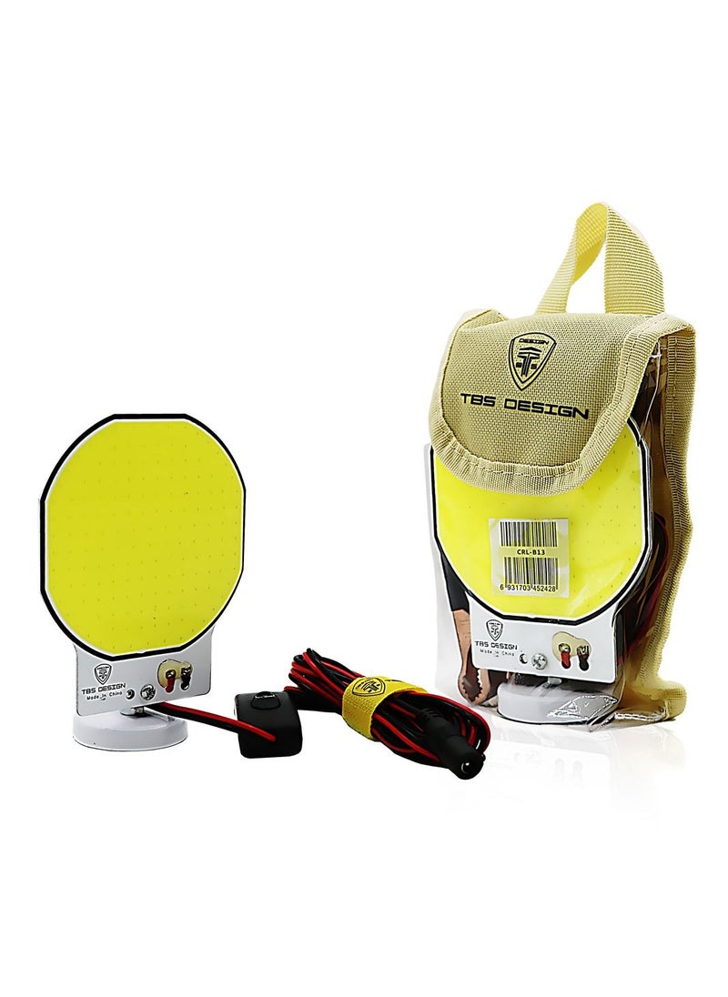 TBS DESIGN - TBS  CRL-B13 360° Light Portable Work Light LED Camping Lantern Multicolor with Magnetic Base - Image 1