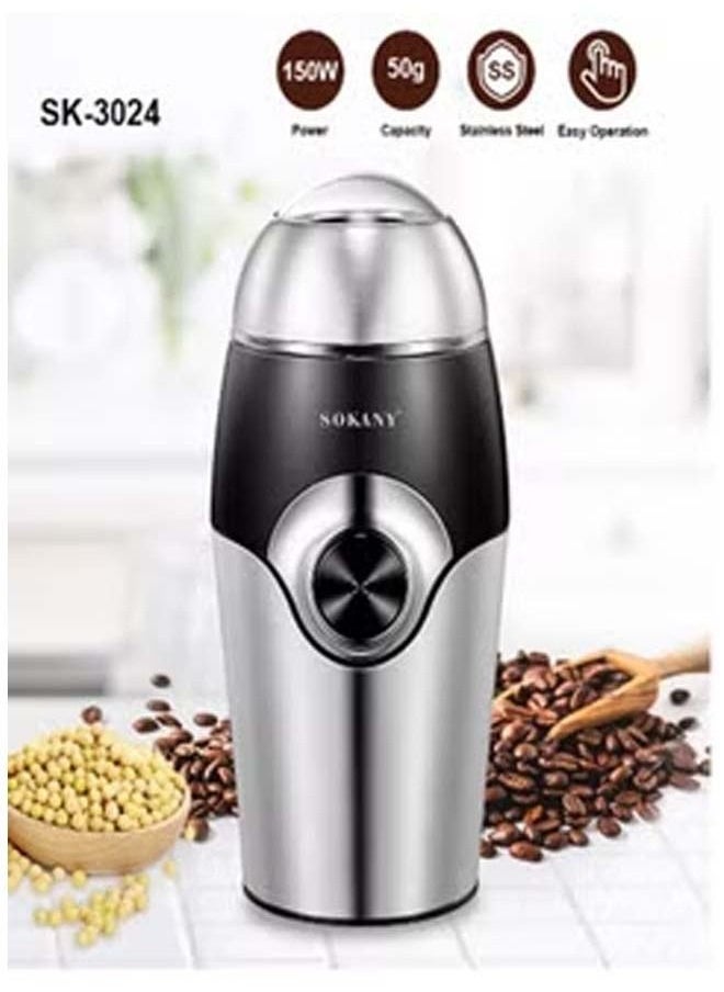 sokany - Espresso Coffee Bean Grinder - Image 1