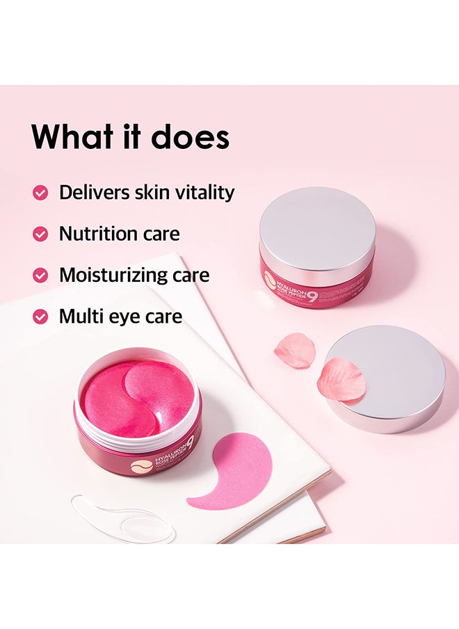 MEDI-PEEL - Peptide9 Ampoule Rose Eye Patch, 1.6g x 60 Piece - Image 1