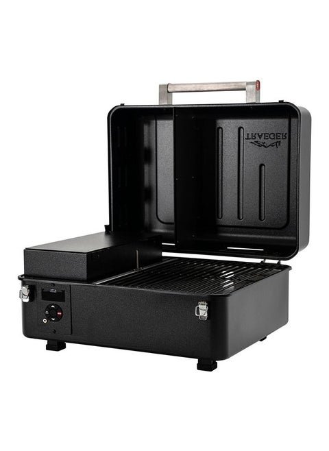 Ranger, Portable Wood Pellet Grill and Smoker – Electric Tabletop Pellet Smoker with Digital Arc Controller, Cast Iron Griddle, For Tailgating and Outdoor Cooking, Black