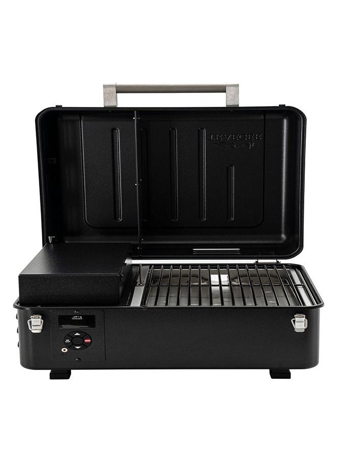 TRAEGER - Ranger, Portable Wood Pellet Grill and Smoker – Electric Tabletop Pellet Smoker with Digital Arc Controller, Cast Iron Griddle, For Tailgating and Outdoor Cooking, Black - Image 1