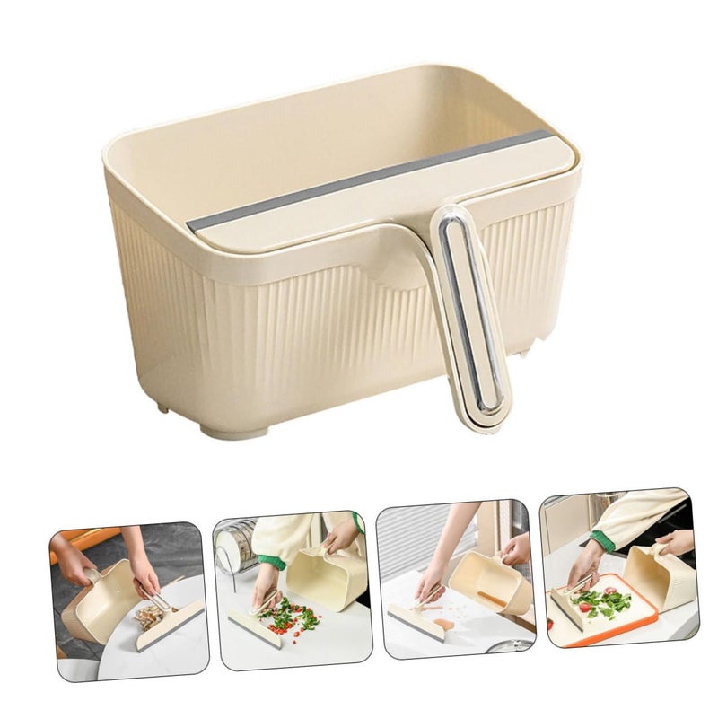 Cabilock Mini Cleaning Kit With Squeegee Dustpan Trash Bin For Quick Home Cleaning - Image 3