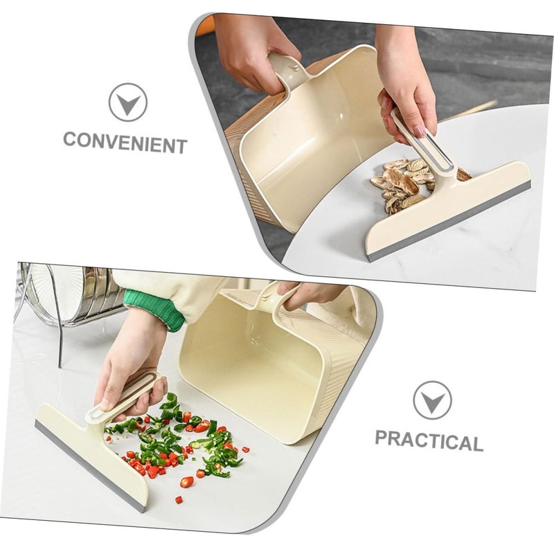 Cabilock Mini Cleaning Kit With Squeegee Dustpan Trash Bin For Quick Home Cleaning - Image 5