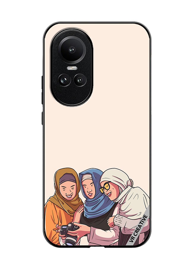 VR CREATIVE Protective Case Cover For Oppo Reno 10 Photography Design Multicolour - Image 1