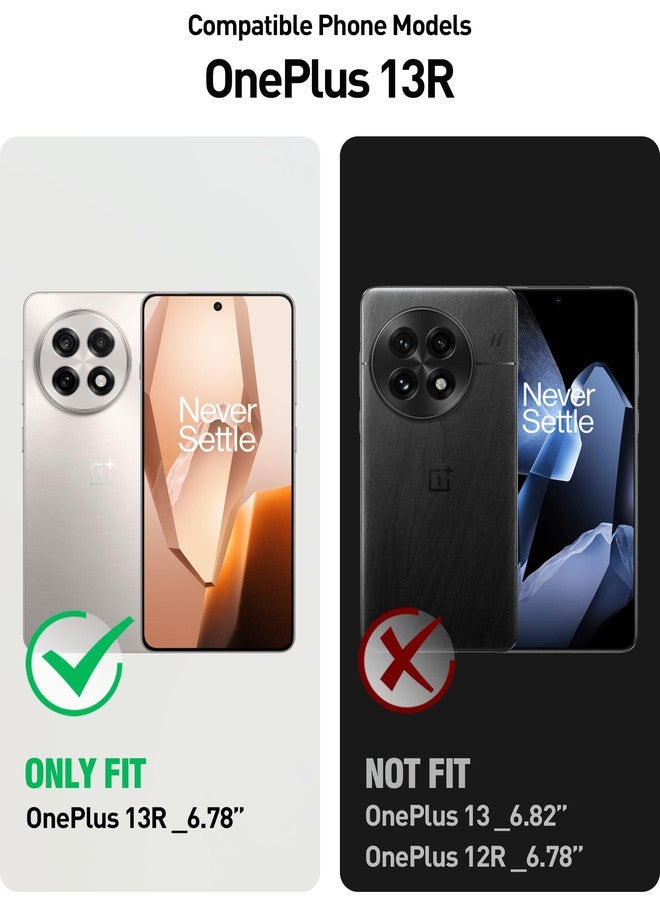 POETIC Guardian Case for OnePlus 13R 5G, Built-in Screen Protector [Works with Fingerprint ID], [2 Front Frames] [20ft Military Standard Drop Test] Full Body Protective Case, Black/Clear - Image 2