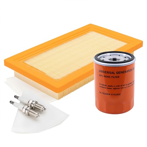 KOONDHEEND 6485 Maintenance Kit for Generac 1626kW Air Cooled Standby Generators Compatible with 22kW 24kW Guardian Series Includes 070185E Oil Filter 0J8478S Air Filter RC12YC Spark Plugs - Image 1