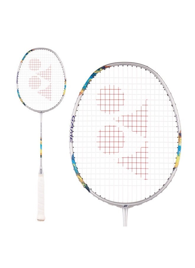 Yonex Nanoflare 700Game Silver Skyblue 4U5 + Mavis 300 Green Cap Slow Badminton Shuttlecock 6 Pack, Yellow Pack  - Image 2