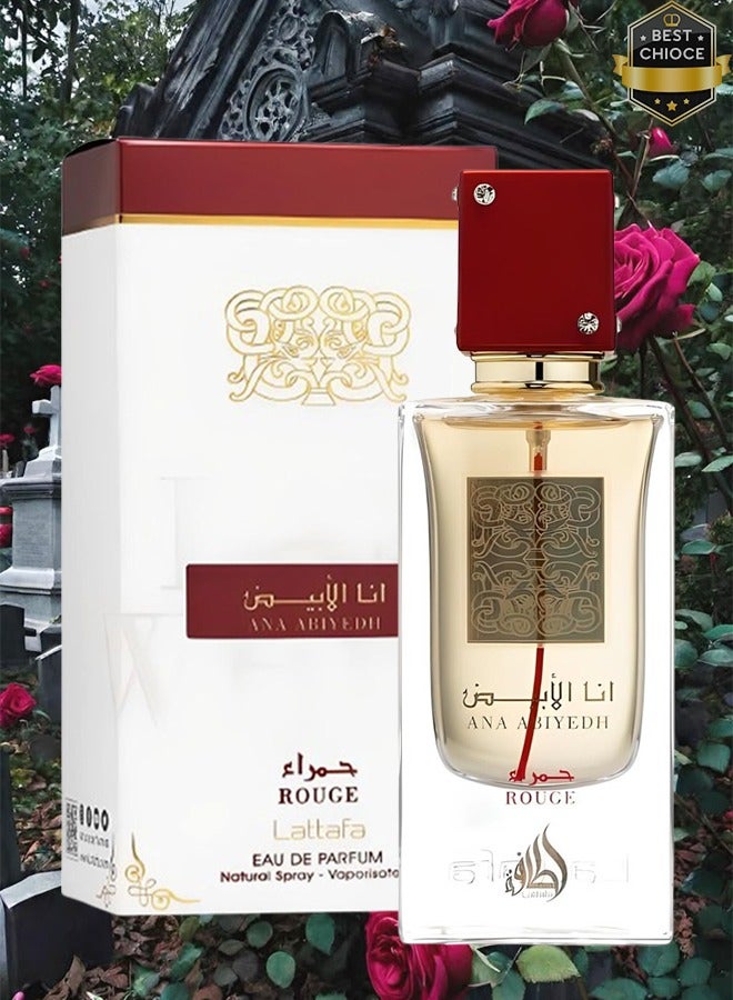 Lattafa 6 Pieces Ana Abiyedh Rouge Perfume For Women 100ml EDP - Image 2