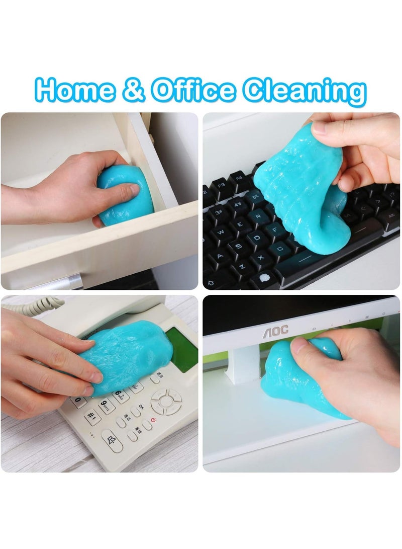 Car Cleaning Gel Car Clean Putty, Universal Car Interior Cleaner Slime, Perfect Cleaning Kit Supplies, Auto Detailing Tools Accessories, Dust Remover Gifts for Men Women - Image 5