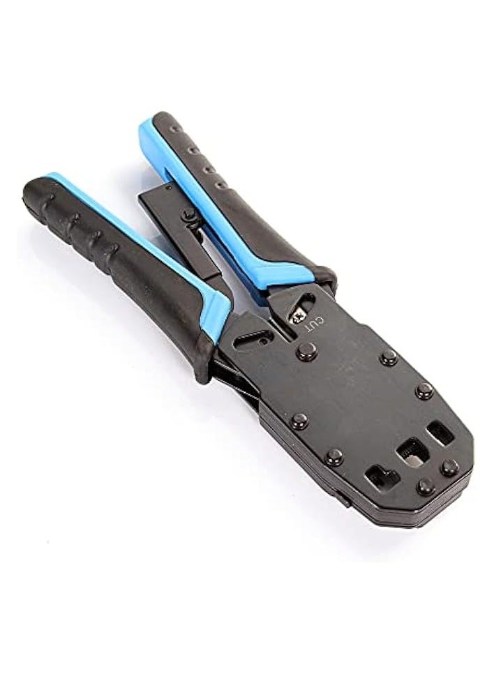 PROMASS RJ11/RJ12/RJ45/RJ50 10P 8P 6P 4C Network LAN Cable Crimper Modular Plug Crimping Pliers Tool  - Image 4