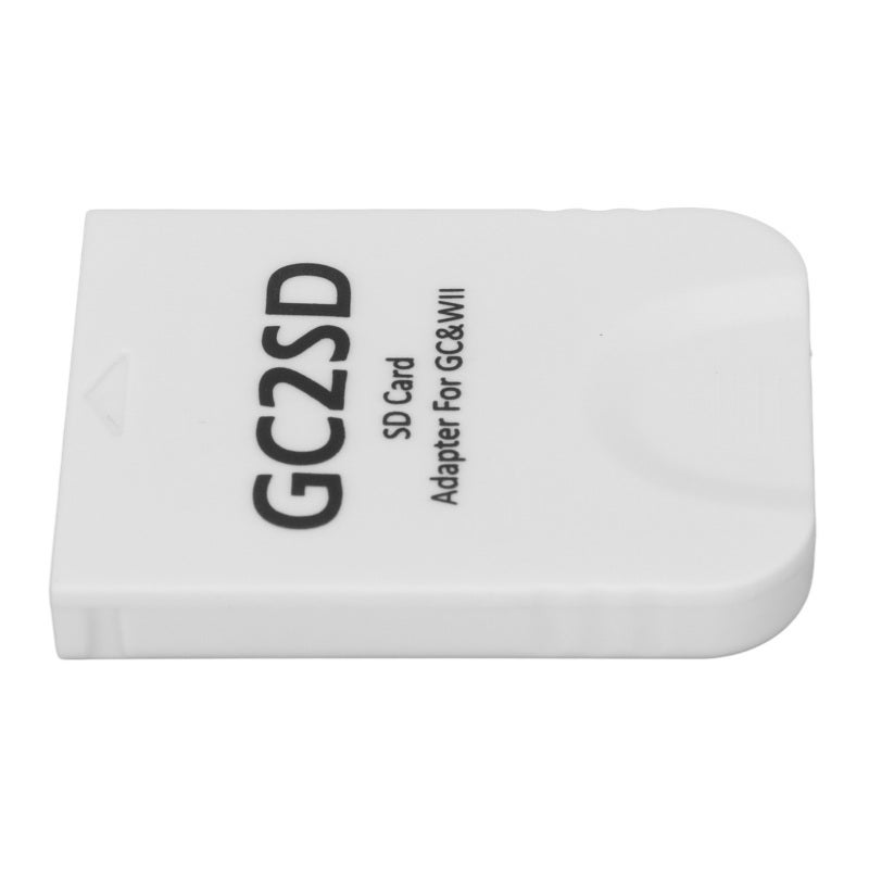 قارئ بطاقات GC2SD أبيض بسعة 512 جيجابايت داعم للتوصيل والتشغيل - حل تخزين الألعاب لأجهزة Wii و GameCube للاستخدام مع تطبيقات الهاومبرو والنسخ الاحتياطي للألعاب - Image 3