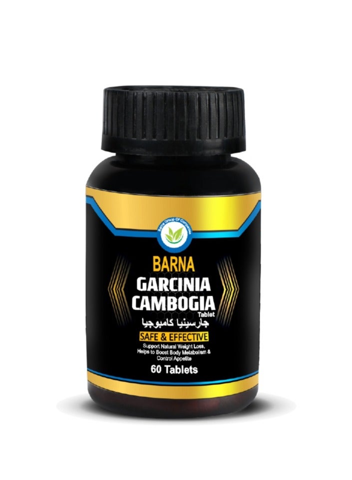 Barna Garcinia Cambogia Tablet Safe and Effective - Support Natural Weight Loss, Helps to Boost Body Metabolism and Control Appetite- 60 Tablet - Image 1