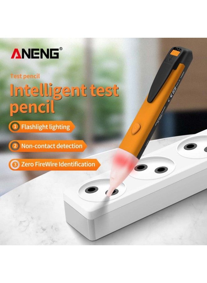 NIBEMINENT VD02 Non-Contact LED Voltage Tester Yellow/White/Black  - Image 5