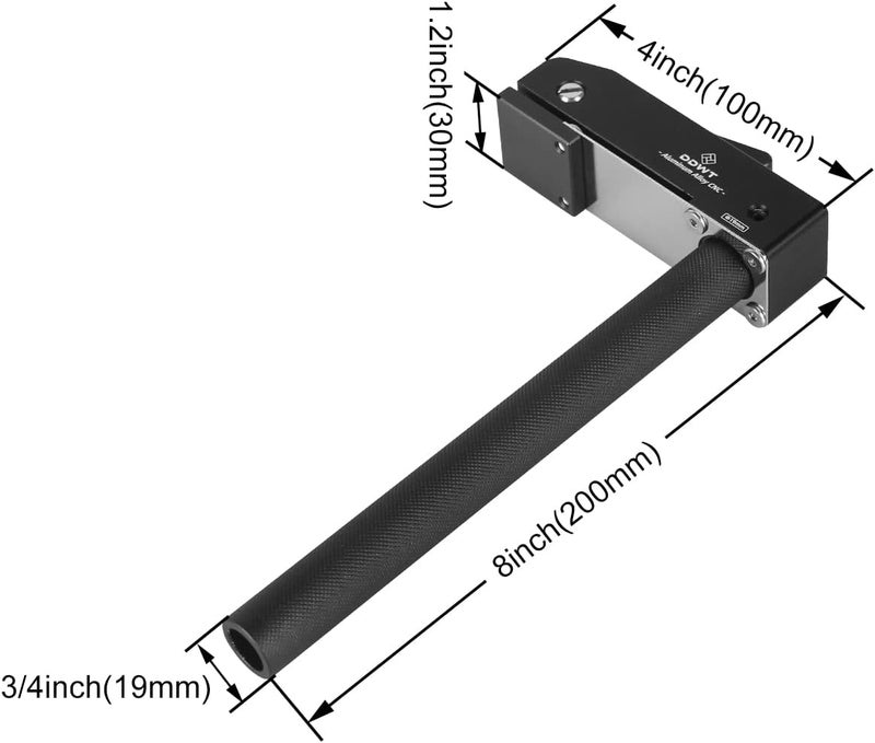 DDWT 2 Pack MFT Style Hold Down Clamp - Long Bench Dog Clamp for Woodworking - Image 3