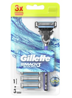 Gillette Gillette Mach3 Start razor + spare head 2 pieces for men  - Image 1