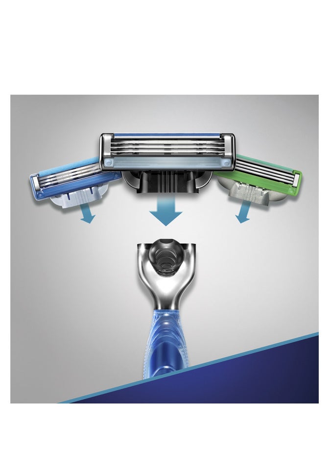 Gillette Gillette Mach3 Start razor + spare head 2 pieces for men  - Image 5
