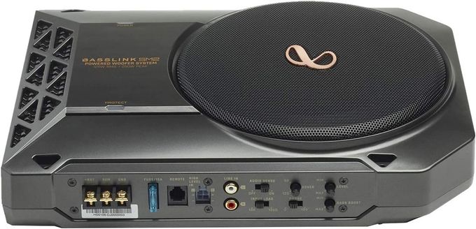 Infinity Basslink Sm2Powered, 8 Underseat Subwoofer With Remote Control - Image 1