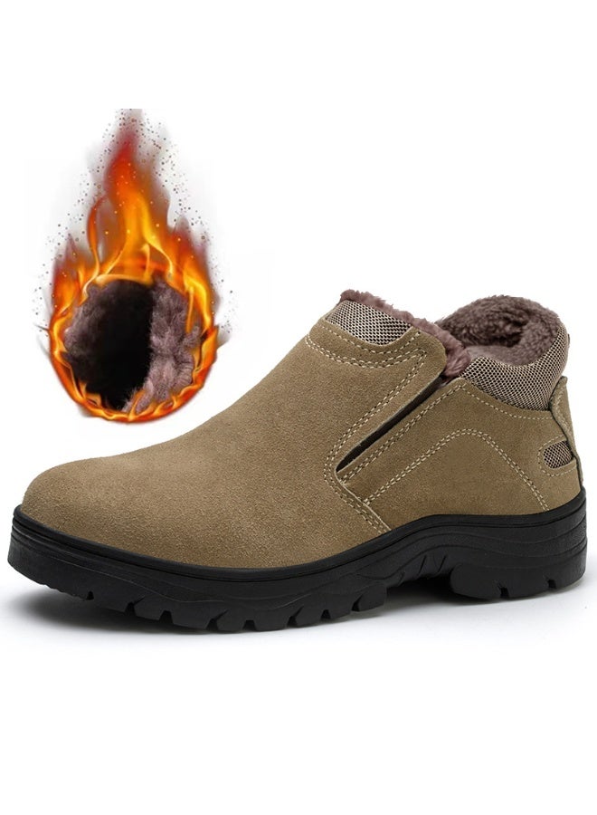 NIBEMINENT Men Anti Puncture Work Sneakers Breathable Safety Boots Male Soft Sole Wear Resistant Shoes Non-slip Protective Footwear - Image 1