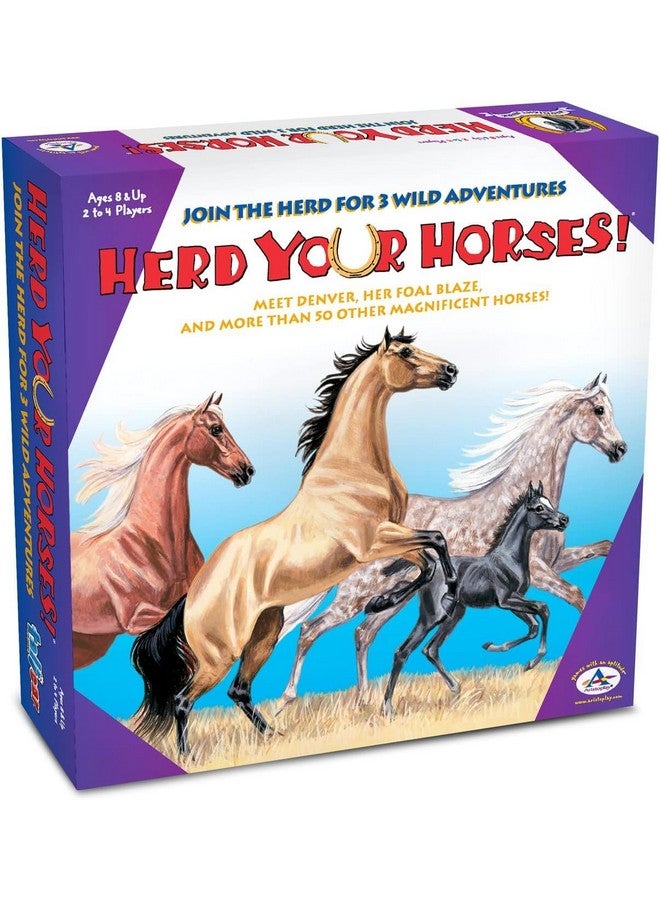 TaliCor Herd Your Horses Game - Experience the Thrill of a Wild Horse Round-Up for 2-4 Players, Ages 8+ - Image 1