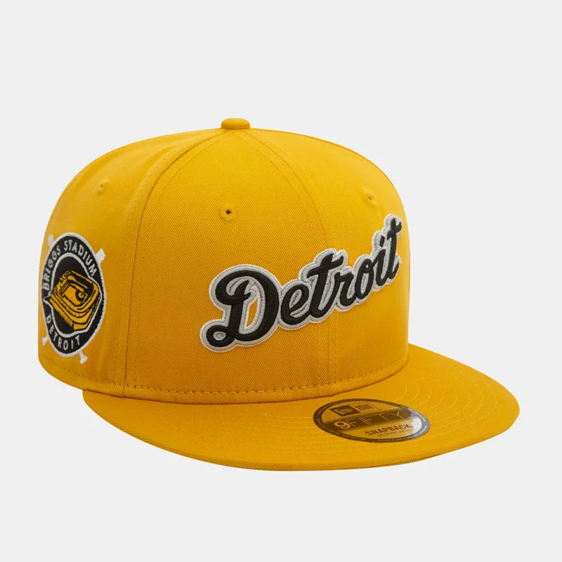 NEW ERA Men's MLB Detroit Tigers Wordmark Patch 9FIFTY Cap