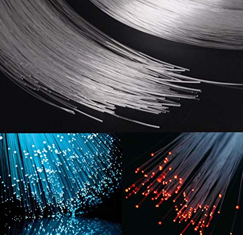 AZIMOM PMMA Plastic End Glow Fiber Optic Cable 1.5mm(0.06in) 50m(164ft)/Roll for Star Sky Ceiling All Kind Led Light Engine Driver Source - Image 2