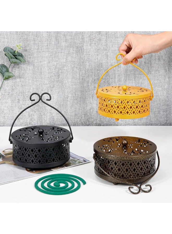 MYLIFEUNIT MyLifeUNIT Mosquito Coil Holder, Retro Portable Mosquito Incense Burner for Home and Camping - Image 4
