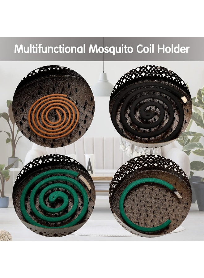 MYLIFEUNIT MyLifeUNIT Mosquito Coil Holder, Retro Portable Mosquito Incense Burner for Home and Camping - Image 3