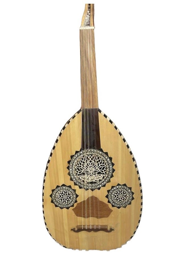 hoormusic Arabic Oud music instrument by muhammad ameen wih bag and picks  - Image 2