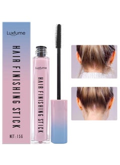Luxfume Hair Finishing Stick, Broken Hair Finishing Cream Hair Styling Wax Stick, Hair Mascara Styling Gel Refreshing Not Greasy Fixing Bangs Stereotypes Cream For Girls Women  - Image 1