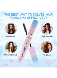 Luxfume Hair Finishing Stick, Broken Hair Finishing Cream Hair Styling Wax Stick, Hair Mascara Styling Gel Refreshing Not Greasy Fixing Bangs Stereotypes Cream For Girls Women  - Image 3