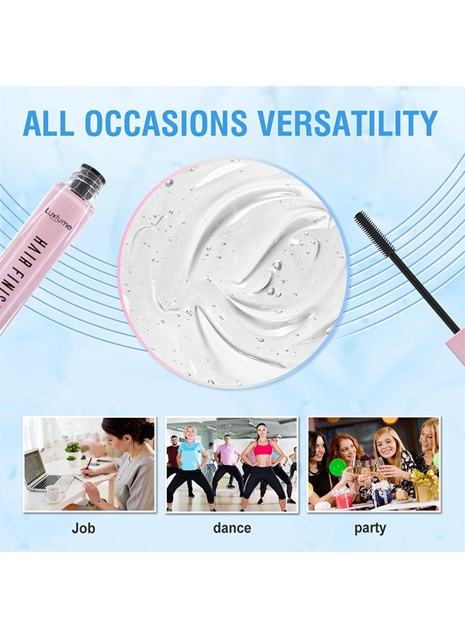 Luxfume Hair Finishing Stick, Broken Hair Finishing Cream Hair Styling Wax Stick, Hair Mascara Styling Gel Refreshing Not Greasy Fixing Bangs Stereotypes Cream For Girls Women  - Image 5