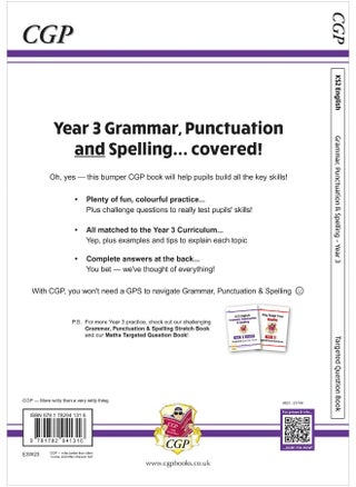 KS2 English Year 3 Grammar, Punctuation & Spelling Targeted Question Book (with Answers) - pzsku/Z36595701848FC73636FCZ/45/_/1730136418/6a95b04c-0034-499c-a1be-5537c55fa6e9