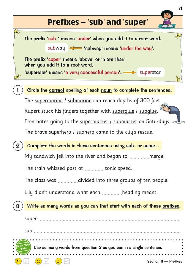 KS2 English Year 3 Grammar, Punctuation & Spelling Targeted Question Book (with Answers)