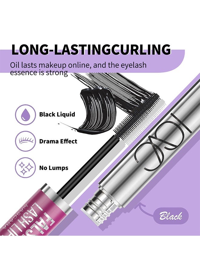 اي سي في سي مسكارا الرفع الكاذب، رقيق ومجعد، تكوين فيلم التجفيف السريع، مسكارا مقاوم للماء -6 ج - Image 3