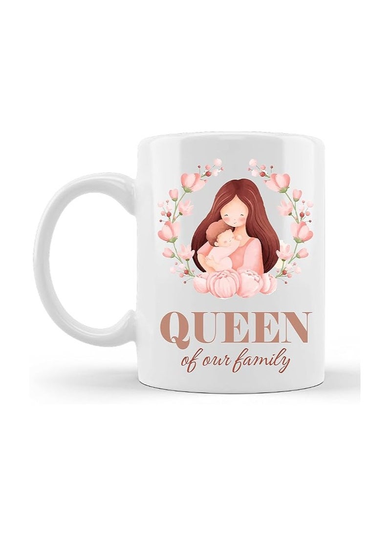 PRINTSHOP4ME Celebrate Women's Day With Our Ceramic Mug For Mom-For Her-Coffee Mug Gift For Mom-Best Mom Ceramic Coffee Mug-Appreciation Gift For Mom  - Image 1