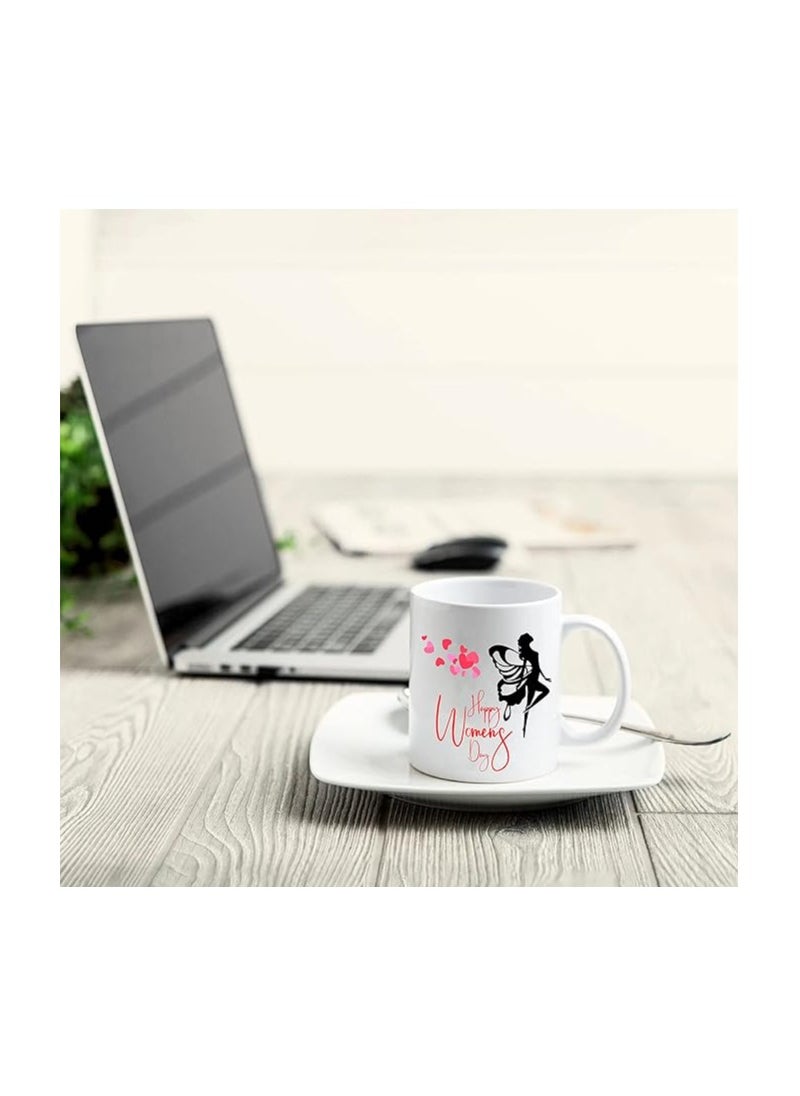 PRINTSHOP4ME Celebrate Women's Day With Our Ceramic Mug For Mom-For Her-Coffee Mug Gift For Mom-Best Mom Ceramic Coffee Mug-Appreciation Gift For Mom  - Image 4