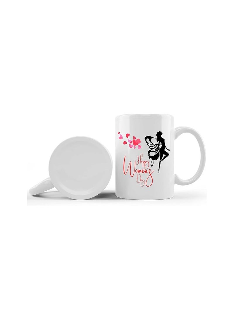 PRINTSHOP4ME Celebrate Women's Day With Our Ceramic Mug For Mom-For Her-Coffee Mug Gift For Mom-Best Mom Ceramic Coffee Mug-Appreciation Gift For Mom  - Image 2
