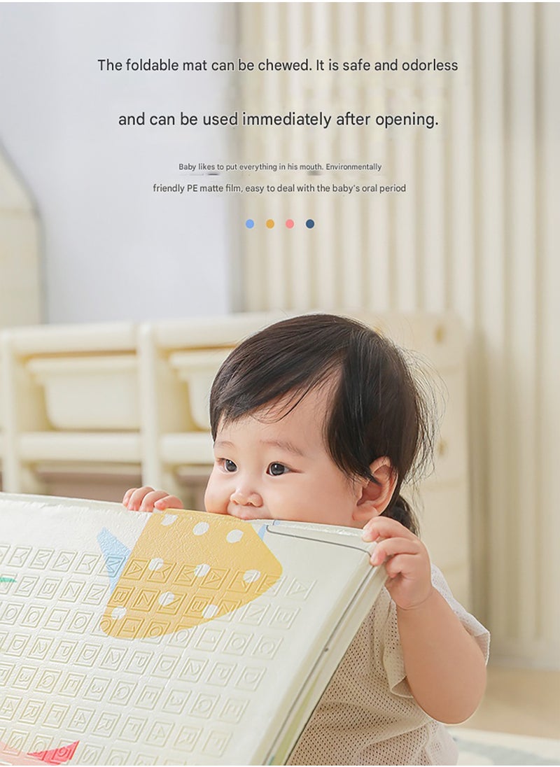 MHD Baby Home Crawling Mat Xpe Thick Folding 200*180*1cm With Handbag  - Image 5
