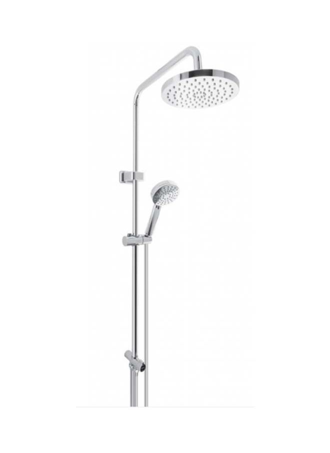 shower handle faucet Chrome Wall Mounted Bath Shower Set 5 systems 3240 torino