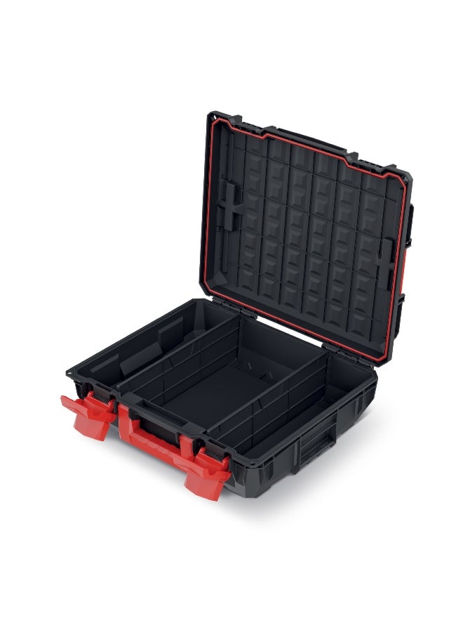 Kistenberg - Durable and Immaculate Performance C Block Pro 15 Tool Case Black and Red 13.5 x 38 x 45 cm - Image 1