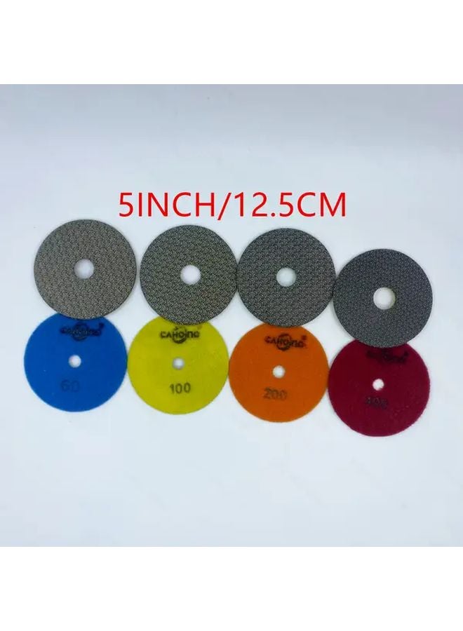 1 قطعة وسادة تلميع ماسية مطلية بالكهرباء حبيبات 100 للرخام الجرانيت الخرسانة المعدن - Image 5