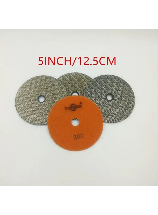 1 قطعة وسادة تلميع ماسية مطلية بالكهرباء حبيبات 100 للرخام الجرانيت الخرسانة المعدن - Image 3