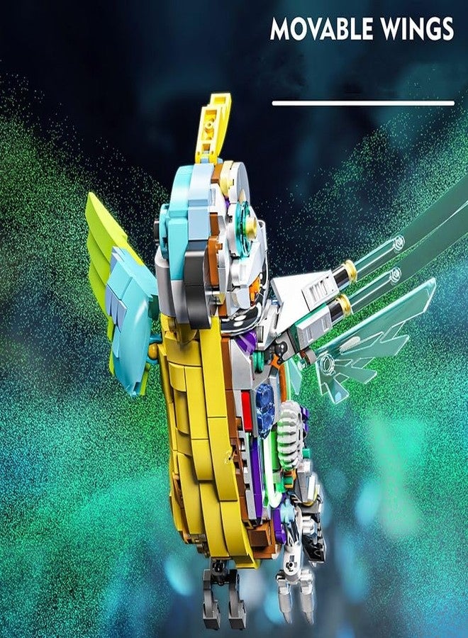 Toynagar : 1:24 Parrot Machinery Block MOC Mini Puzzle Building Blocks Sets (688 PCS) Bricks Educational DIY Parts Toys for Children |Best Gift for Christmas - Image 2