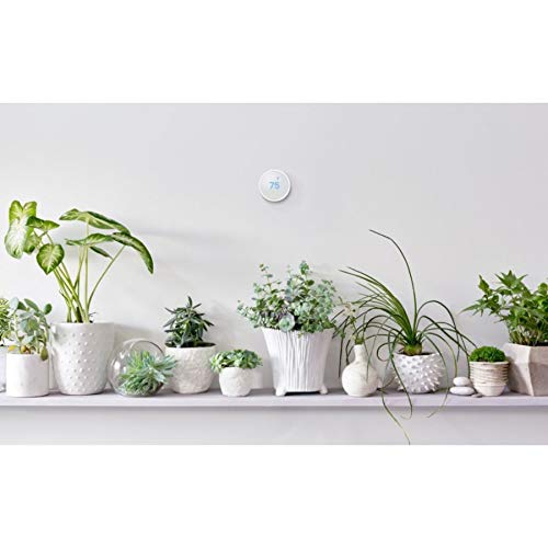 Google Nest Thermostat E - Programmable Smart Thermostat for Home - 3rd Generation Nest Thermostat - Works with Alexa,White - Image 3