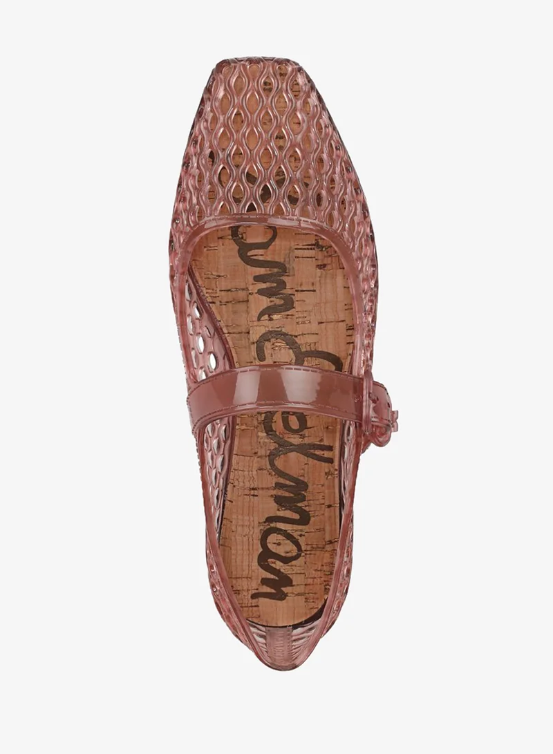 Sam Edelman PINK Michaela Jelly Mary Jane Flat for Women | Best Price UAE