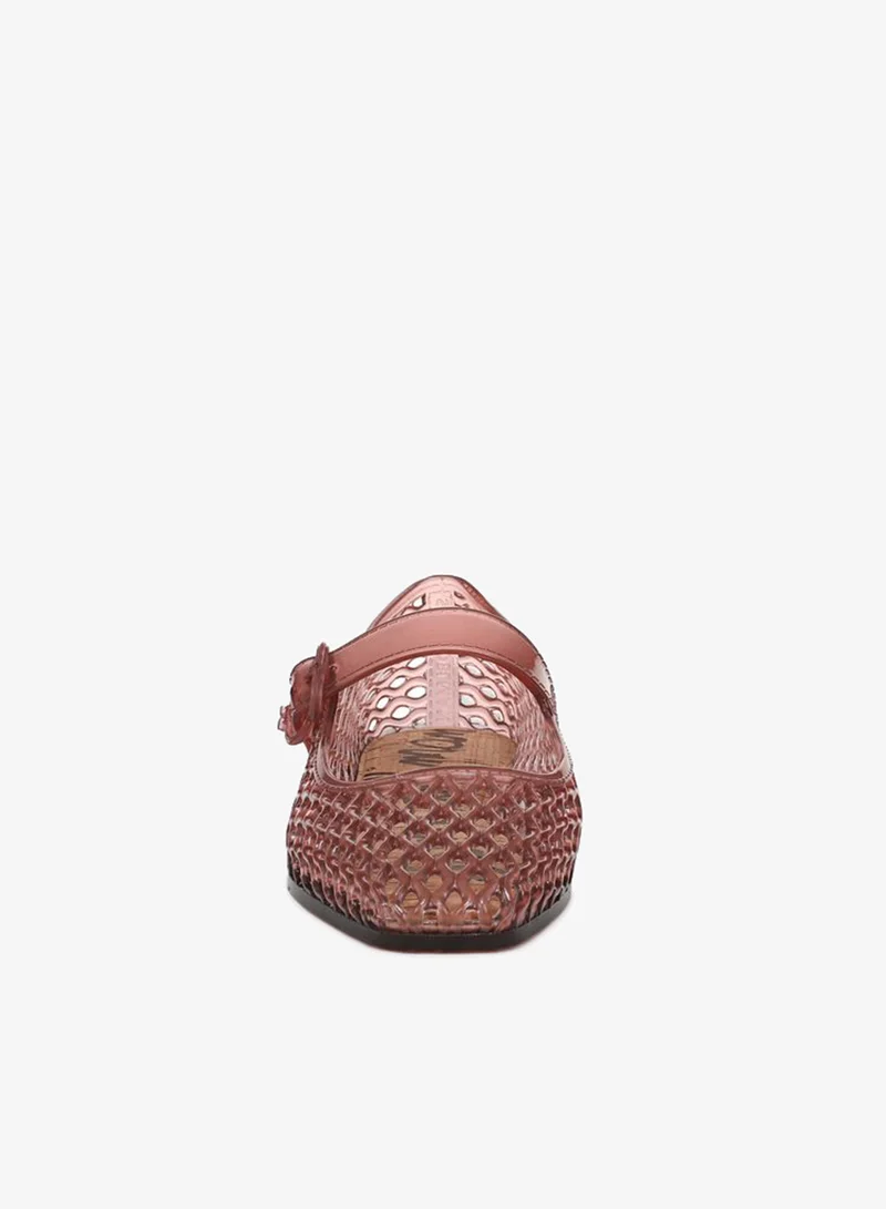 Sam Edelman PINK Michaela Jelly Mary Jane Flat for Women | Best Price UAE
