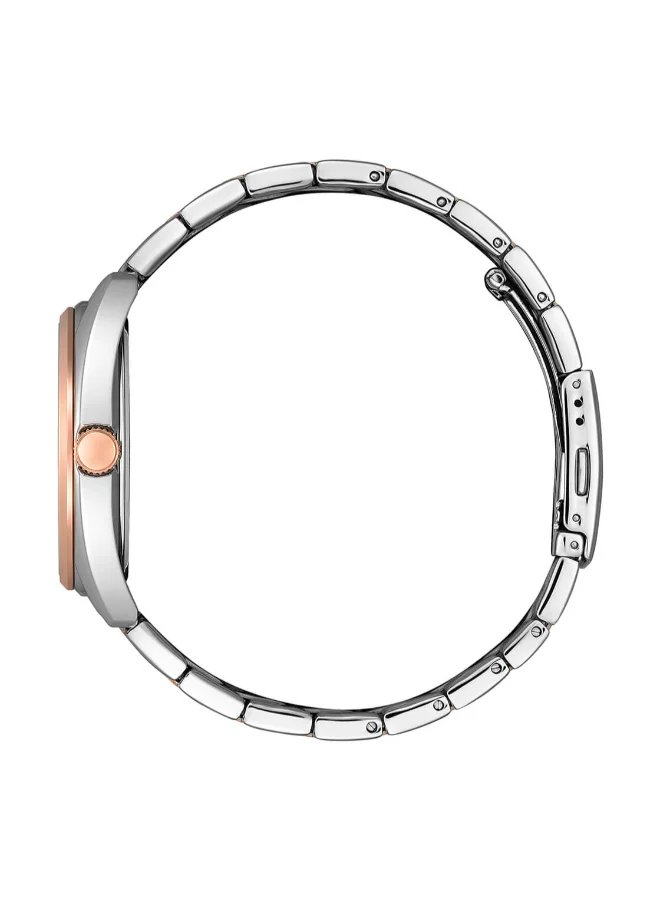 CITIZEN Men's Stainless Steel With Two-Tone Pink Gold Plating Quartz Men Watch BI5104-57L - 41 mm